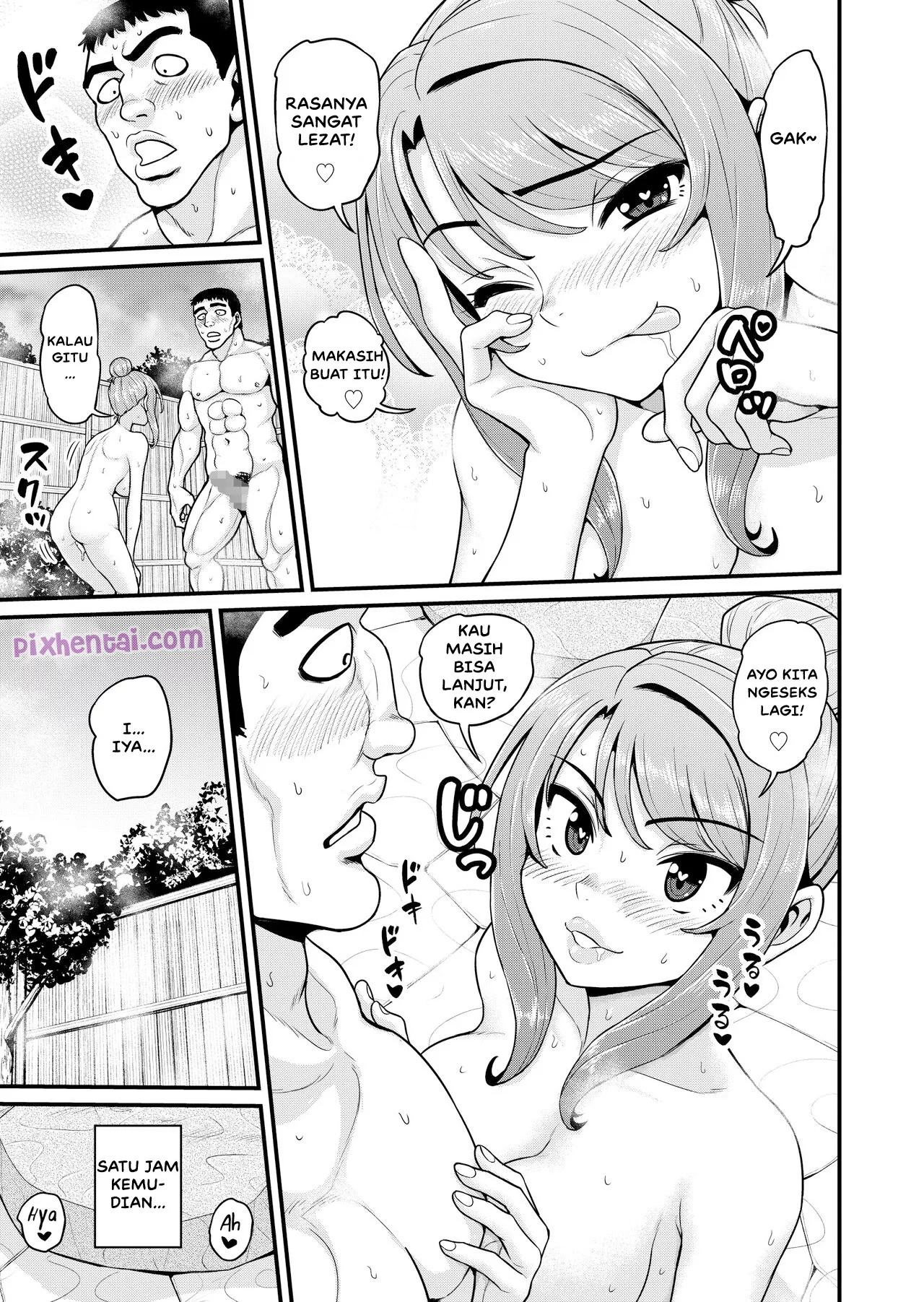 Komik hentai xxx manga sex bokep That Time I Smashed My Gamer Girl Friend on A Hot Spring Trip NTR version 52